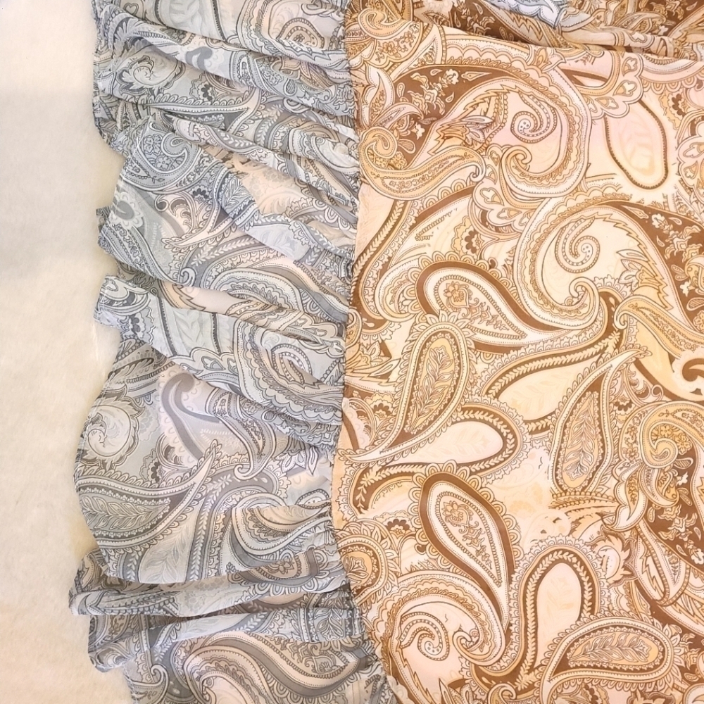 Laundry by Shelli Segal Ciffon Floral Paisley Design L/S Stylish Dress S… - Picture 5 of 7